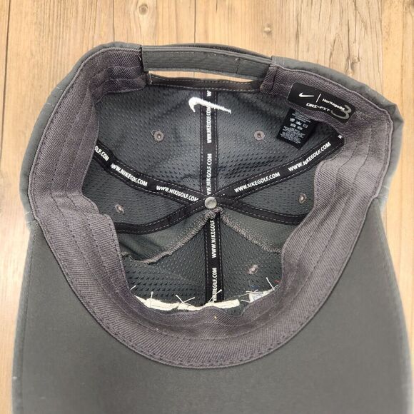 Buick Nike Heritage86 Dri-Fit Strapback Running Hat Cap Black Cars Luxury Swoosh - Picture 9 of 11